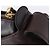 Borsa a tracolla LOEWE in pelle marrone scuro tono oro Auth ka6261A - vista 23