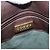 Borsa a tracolla LOEWE in pelle marrone scuro tono oro Auth ka6261A - vista 25
