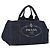 Borsa PRADA Canapa GM Denim Blue Gold Tone Auth ka6253V