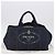 Borsa PRADA Canapa GM Denim Blue Gold Tone Auth ka6253V - vista 12