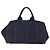 Borsa PRADA Canapa GM Denim Blue Gold Tone Auth ka6253V - vista 2