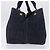 Borsa PRADA Canapa GM Denim Blue Gold Tone Auth ka6253V - vista 3