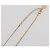 Collana Christian Dior metallo Gold Tone Auth 203859 - vista 12
