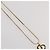 Collana Christian Dior metallo Gold Tone Auth 203859 - vista 4