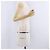 Borsa a mano BALENCIAGA Everyday XXS in pelle 2way Bianco Argento 551815 Auth 204853A - vista 27