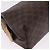 Céline Pouch CELINE Macadam Canvas PVC Leather Brown Gold Auth ki6850 Marrone D'oro - vista 12