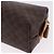 Céline Pouch CELINE Macadam Canvas PVC Leather Brown Gold Auth ki6850 Marrone D'oro - vista 13