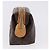 Céline Pouch CELINE Macadam Canvas PVC Leather Brown Gold Auth ki6850 Marrone D'oro - vista 4