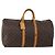 LOUIS VUITTON Monogram Keepall 50 Boston Bag M41426 LV Auth 200411 Monograma