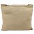 Bolsa de Ombro PRADA Nylon Beige Silver Auth ar14195 Prata Bege - vista 2
