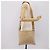 Bolsa de Ombro PRADA Nylon Beige Silver Auth ar14195 Prata Bege - vista 22