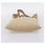 Bolsa de Ombro PRADA Nylon Beige Silver Auth ar14195 Prata Bege - vista 5