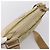 Bolsa de Ombro PRADA Nylon Beige Silver Auth ar14195 Prata Bege - vista 6
