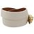 Bracciale Christian Dior Pelle Oro Bianco Auth 204946M D'oro - vista 5