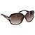 Occhiali da sole Christian Dior plastica Dark Brown Gold Tone Auth BA15592V Marrone scuro