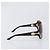 Occhiali da sole Christian Dior plastica Dark Brown Gold Tone Auth BA15592V Marrone scuro - vista 5