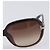 Occhiali da sole Christian Dior plastica Dark Brown Gold Tone Auth BA15592V Marrone scuro - vista 7