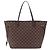 Borsa Tote LOUIS VUITTON Damier Ebene Neverfull MM N51105 LV Auth 204128V - vista 13
