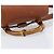 Zaino GUCCI Bamboo in pelle nera e oro 003 2034 0030 Auth 202686 Nero D'oro - vista 8