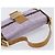 Borsa a tracolla FENDI Mamma Baguette in pelle con perline Viola Oro Auth 194784SM D'oro Porpora - vista 14