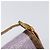 Borsa a tracolla FENDI Mamma Baguette in pelle con perline Viola Oro Auth 194784SM D'oro Porpora - vista 20
