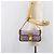 Borsa a tracolla FENDI Mamma Baguette in pelle con perline Viola Oro Auth 194784SM D'oro Porpora - vista 28
