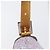 Borsa a tracolla FENDI Mamma Baguette in pelle con perline Viola Oro Auth 194784SM D'oro Porpora - vista 7