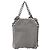 Stella Mc Cartney Stella MacCartney Falabella Micro Chain Shoulder Pouch Polyester Auth 202846V Marrone Argento - vista 3