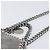 Stella Mc Cartney Stella MacCartney Falabella Micro Chain Shoulder Pouch Polyester Auth 202846V Marrone Argento - vista 8