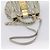 Borsa a mano arricciata Miu Miu in pelle 2way Grigio Oro Auth LN169 Marrone D'oro - vista 9