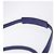 Céline Borsa a mano CELINE Trapeze in pelle scamosciata 2way Blu Oro Auth 203775A D'oro - vista 10