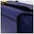 Céline Borsa a mano CELINE Trapeze in pelle scamosciata 2way Blu Oro Auth 203775A D'oro - vista 13