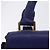 Céline Borsa a mano CELINE Trapeze in pelle scamosciata 2way Blu Oro Auth 203775A D'oro - vista 18