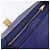 Céline Borsa a mano CELINE Trapeze in pelle scamosciata 2way Blu Oro Auth 203775A D'oro - vista 23