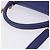 Céline Borsa a mano CELINE Trapeze in pelle scamosciata 2way Blu Oro Auth 203775A D'oro - vista 7