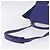 Céline Borsa a mano CELINE Trapeze in pelle scamosciata 2way Blu Oro Auth 203775A D'oro - vista 9