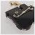 Spilla CHANEL Coco Train Metallo Blu Tono Oro CC Auth 205865M - vista 7