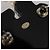 Spilla CHANEL Coco Train Metallo Blu Tono Oro CC Auth 205865M - vista 8