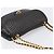 Bolsa de Ombro com Corrente BALLY em Couro Preto e Dourado Auth BA15535 - vista 6