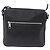 Borsa a tracolla GUCCI GG Emboss in pelle nera e argento 406410 Auth 200726 Nero - vista 2