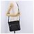 Borsa a tracolla GUCCI GG Emboss in pelle nera e argento 406410 Auth 200726 Nero - vista 29