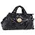 Borsa GUCCI Histeria Patent Black 197020 Auth ka6264 Nero - vista 2