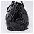 Borsa GUCCI Histeria Patent Black 197020 Auth ka6264 Nero - vista 5