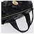 Borsa GUCCI Histeria Patent Black 197020 Auth ka6264 Nero - vista 6