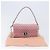 Borsa a tracolla con catena Miu Miu in pelle 2way Rosa Argento Auth BA15638A - vista 12
