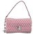 Borsa a tracolla con catena Miu Miu in pelle 2way Rosa Argento Auth BA15638A - vista 13