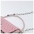 Borsa a tracolla con catena Miu Miu in pelle 2way Rosa Argento Auth BA15638A - vista 15