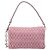 Borsa a tracolla con catena Miu Miu in pelle 2way Rosa Argento Auth BA15638A - vista 2