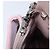 Borsa a tracolla con catena Miu Miu in pelle 2way Rosa Argento Auth BA15638A - vista 27