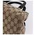 Borsa a mano GUCCI GG Canvas con manico in legno Beige 112683 Auth 203883V - vista 11